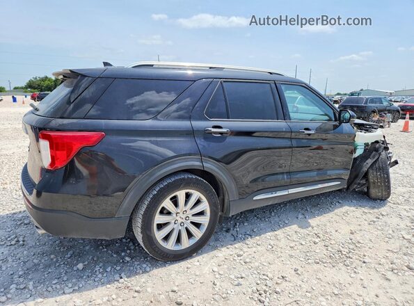 1FMSK7FH8LGC98538 2020 FORD EXPLORER Black Rear right