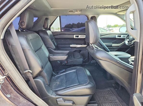 1FMSK7FH8LGC98538 2020 FORD EXPLORER Black Rear interior view