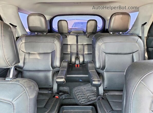 1FMSK7FH8LGC98538 2020 FORD EXPLORER Black Rear seats view