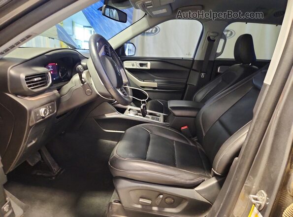 1FMSK7FH8NGB44110 2022 FORD EXPLORER Gray Vista interior delantera