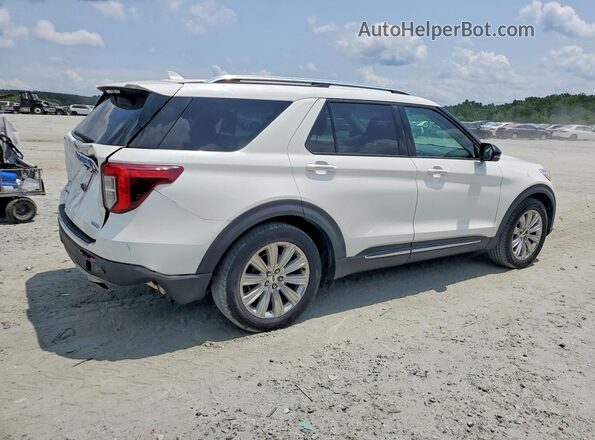 1FMSK7FHXLGA01625 2020 FORD EXPLORER Белый Задняя правая четверть