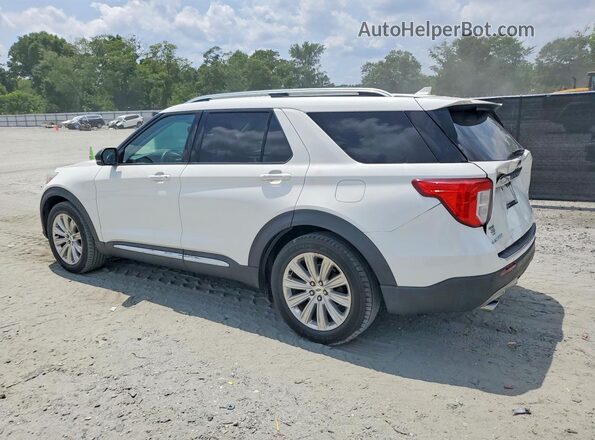 1FMSK7FHXLGA01625 2020 FORD EXPLORER Белый Задняя левая четверть