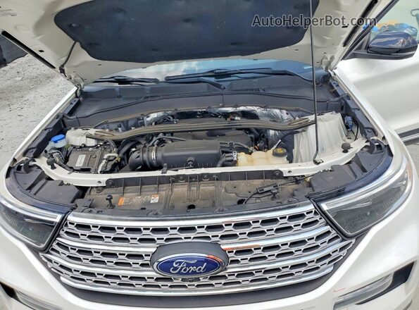 1FMSK7FHXLGA01625 2020 FORD EXPLORER Белый Вид подкапотного пространства