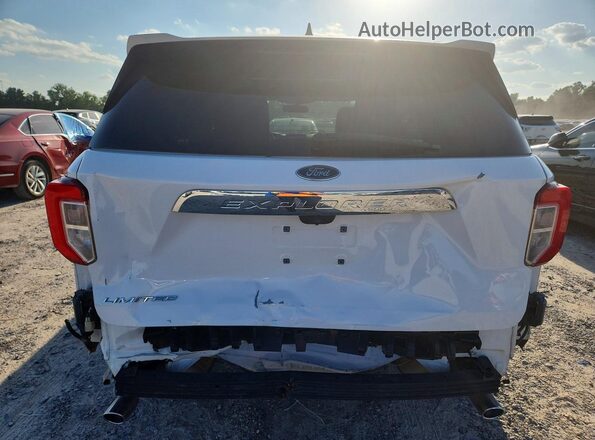1FMSK7FHXMGA63835 2021 FORD EXPLORER White Widok z tyłu