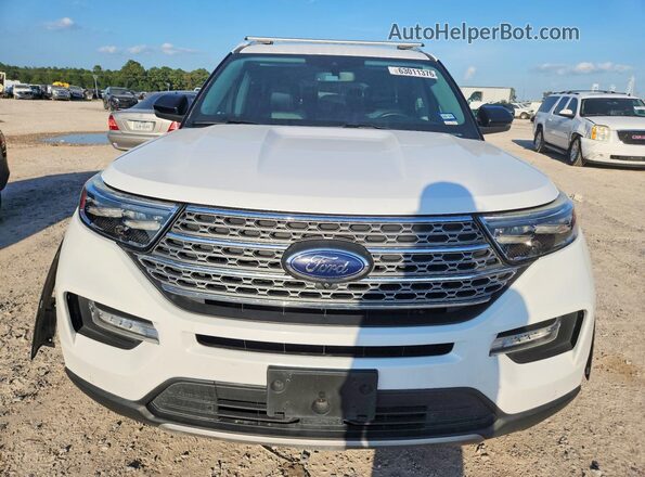 1FMSK7FHXMGA63835 2021 FORD EXPLORER White Widok z przodu