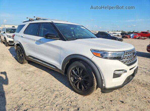 1FMSK7FHXMGA63835 2021 FORD EXPLORER White Przód prawy