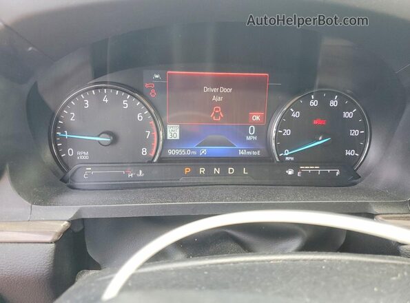 1FMSK7FHXMGB70044 2021 FORD EXPLORER Серый Вид щитка приборов