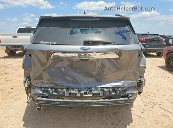 1FMSK7FHXMGB70044 2021 FORD EXPLORER Серый Вид сзади