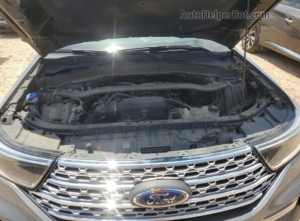 1FMSK7FHXMGB70044 2021 FORD EXPLORER Серый Вид подкапотного пространства