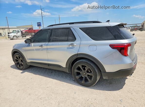 1FMSK7KH2PGA93065 2023 FORD EXPLORER Silver უკანა მარცხენა