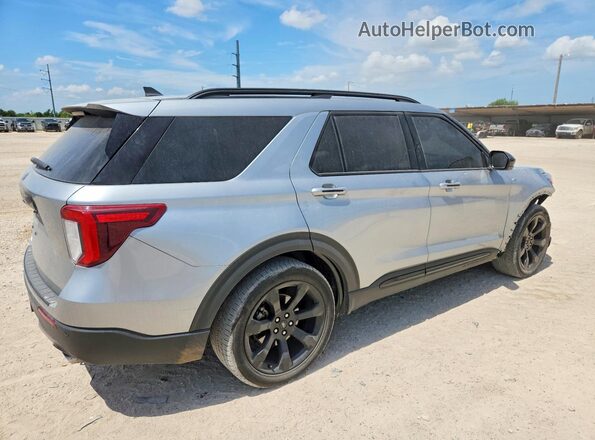 1FMSK7KH2PGA93065 2023 FORD EXPLORER Silver უკანა მარჯვენა