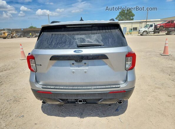 1FMSK7KH2PGA93065 2023 FORD EXPLORER Silver უკანა ხედი