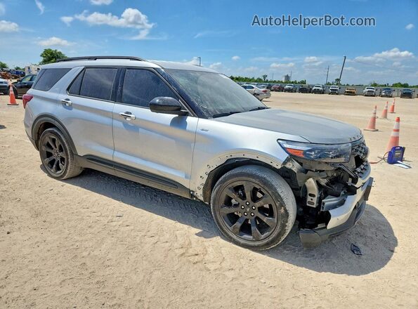 1FMSK7KH2PGA93065 2023 FORD EXPLORER Silver წინა მარჯვენა