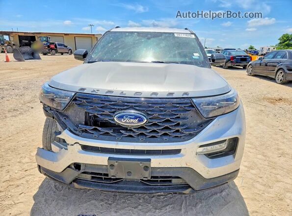 1FMSK7KH2PGA93065 2023 FORD EXPLORER Silver წინა ხედი