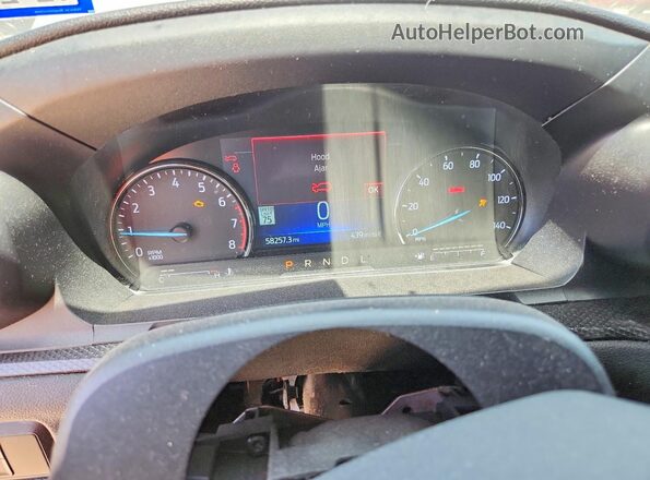 1FMSK7KH2PGA93065 2023 FORD EXPLORER Silver ხელსაწყოთა პანელის ხედი