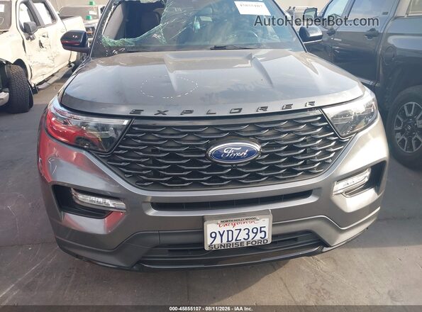 1FMSK7KH5NGA86754 2022 FORD EXPLORER Серый Вид щитка приборов