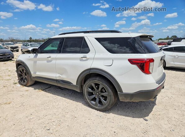 1FMSK7KH8NGC32046 2022 FORD EXPLORER White Tył lewy