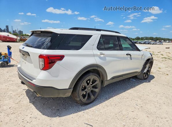 1FMSK7KH8NGC32046 2022 FORD EXPLORER White Tył prawy