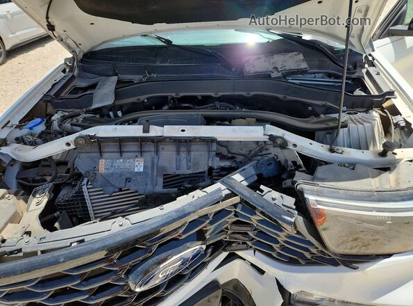 1FMSK7KH8NGC32046 2022 FORD EXPLORER White Widok komory silnika