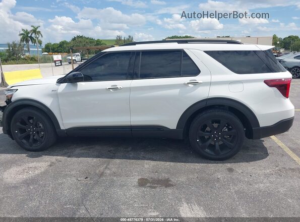 1FMSK7KH9RGA50359 2024 FORD EXPLORER Белый Панорамный вид салона 360°