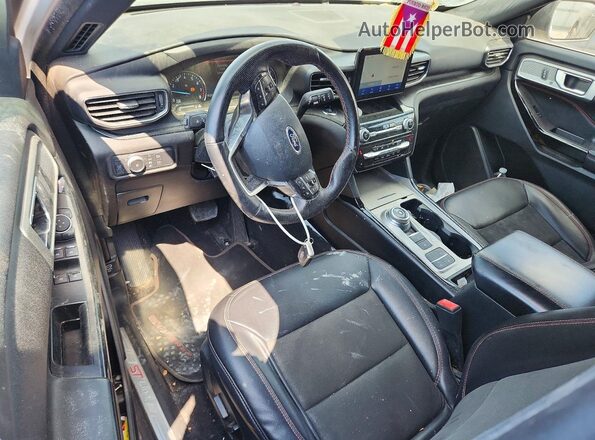 1FMSK7KHXNGA28185 2022 FORD EXPLORER White წინა პანელის ხედი