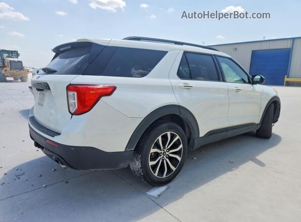 1FMSK7KHXNGA28185 2022 FORD EXPLORER White უკანა მარჯვენა