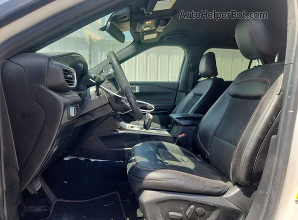 1FMSK7KHXNGA28185 2022 FORD EXPLORER White წინა სალონის ხედი