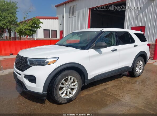 1FMSK8BB0LGC65475 2020 FORD EXPLORER White Передня ліва чверть