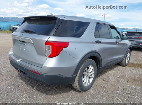 1FMSK8BB1LGC68742 2020 FORD EXPLORER Silver უკანა მარჯვენა
