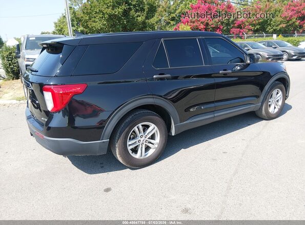 1FMSK8BB3NGC22199 2022 FORD EXPLORER Black Задня права чверть