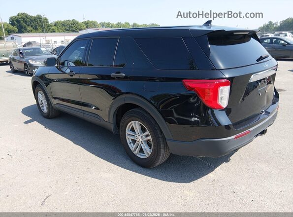 1FMSK8BB3NGC22199 2022 FORD EXPLORER Black Задня ліва чверть