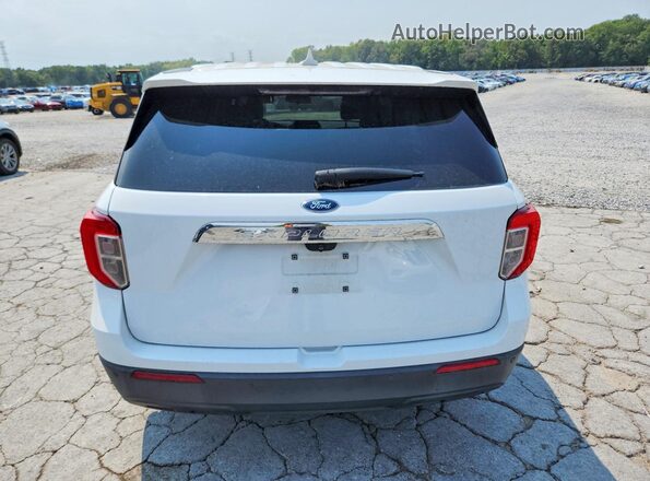 1FMSK8BB5LGC67786 2020 FORD EXPLORER Белый Вид сзади