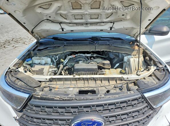 1FMSK8BB5LGC67786 2020 FORD EXPLORER Белый Вид подкапотного пространства