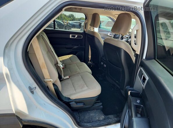 1FMSK8BB5LGC67786 2020 FORD EXPLORER Белый Вид задней части салона
