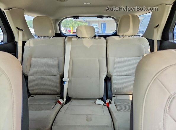 1FMSK8BB5LGC67786 2020 FORD EXPLORER Белый Вид задних сидений