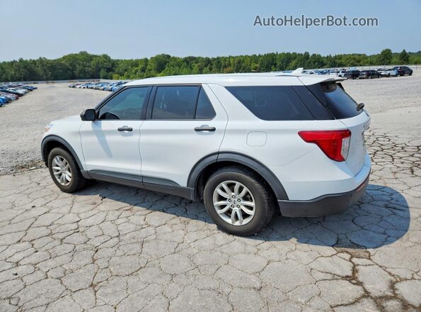 1FMSK8BB5LGC67786 2020 FORD EXPLORER Белый Задняя левая четверть