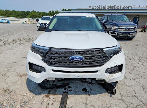 1FMSK8BB5LGC67786 2020 FORD EXPLORER Белый Вид спереди