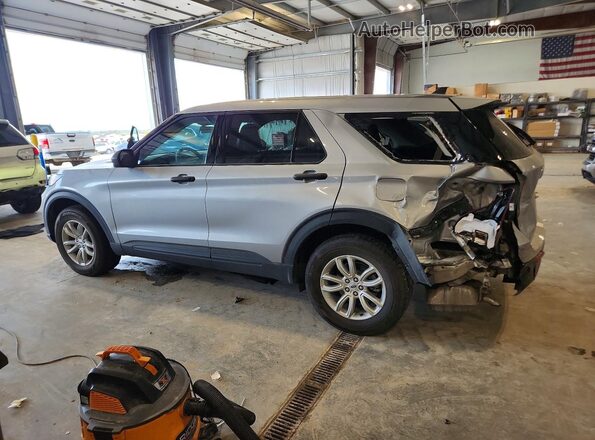 1FMSK8BBXMGB53803 2021 FORD EXPLORER Silver Trasero izquierdo