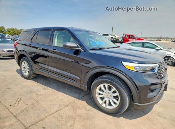 1FMSK8BBXMGC07651 2021 FORD EXPLORER Black Front right