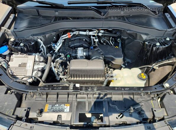 1FMSK8BBXMGC07651 2021 FORD EXPLORER Black Engine compartment view