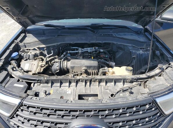 1FMSK8BH0MGA44013 2021 FORD EXPLORER Black Շարժիչի բաժամունքի տեսք