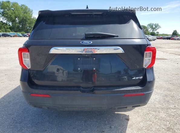 1FMSK8BH0MGA44013 2021 FORD EXPLORER Black Հետևի տեսք