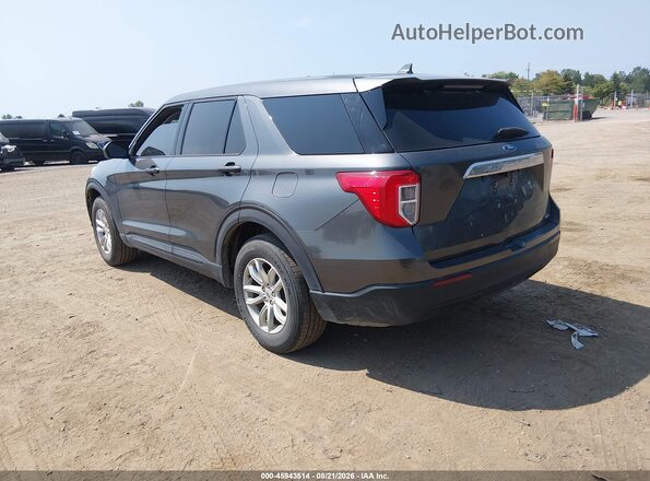 1FMSK8BH1LGC35731 2020 FORD EXPLORER Gray Tył lewy