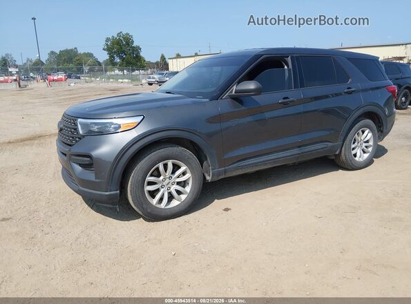 1FMSK8BH1LGC35731 2020 FORD EXPLORER Gray Przód lewy