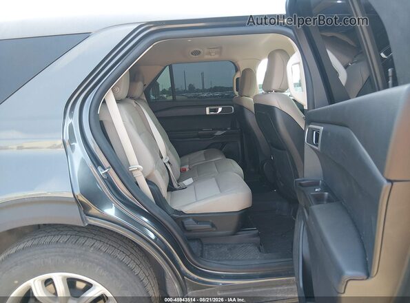 1FMSK8BH1LGC35731 2020 FORD EXPLORER Gray Widok naklejki z numerem VIN