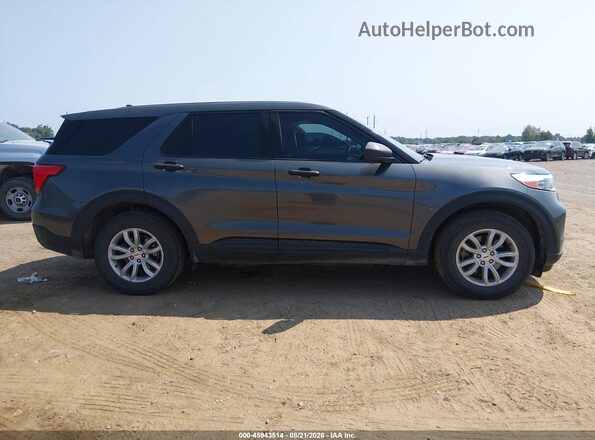 1FMSK8BH1LGC35731 2020 FORD EXPLORER Gray Widok wnętrza z tyłu