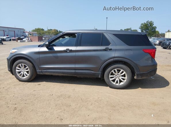 1FMSK8BH1LGC35731 2020 FORD EXPLORER Gray Widok wnętrza 360 stopni