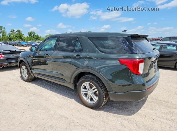 1FMSK8BH6PGA83225 2023 FORD EXPLORER Зеленый Задняя левая четверть