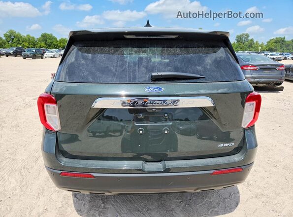 1FMSK8BH6PGA83225 2023 FORD EXPLORER Зеленый Вид сзади