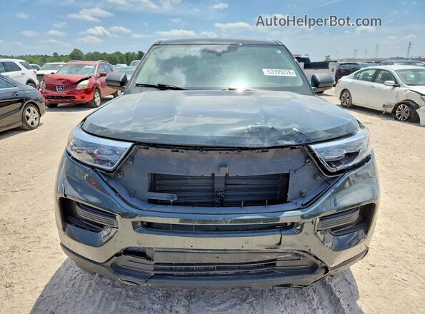 1FMSK8BH6PGA83225 2023 FORD EXPLORER Зеленый Вид спереди